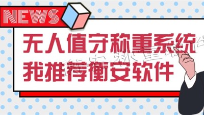 称重软件配接的传感器如何选择（技术向）——衡安称重软件